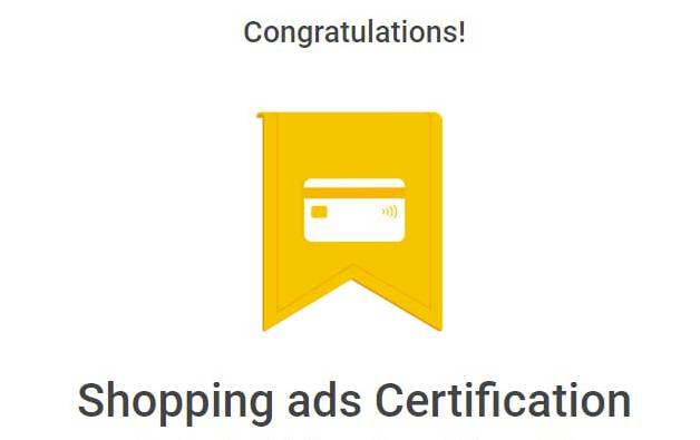 Google Ads Shopping Certification
